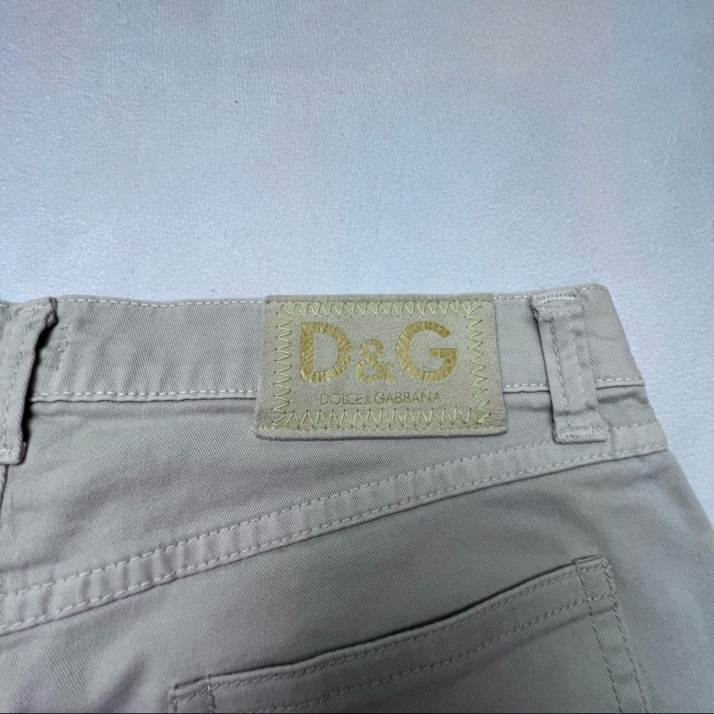 Dolce & Gabbana KhaKi Bootcut Pants Size 27 - Picture 3 of 12